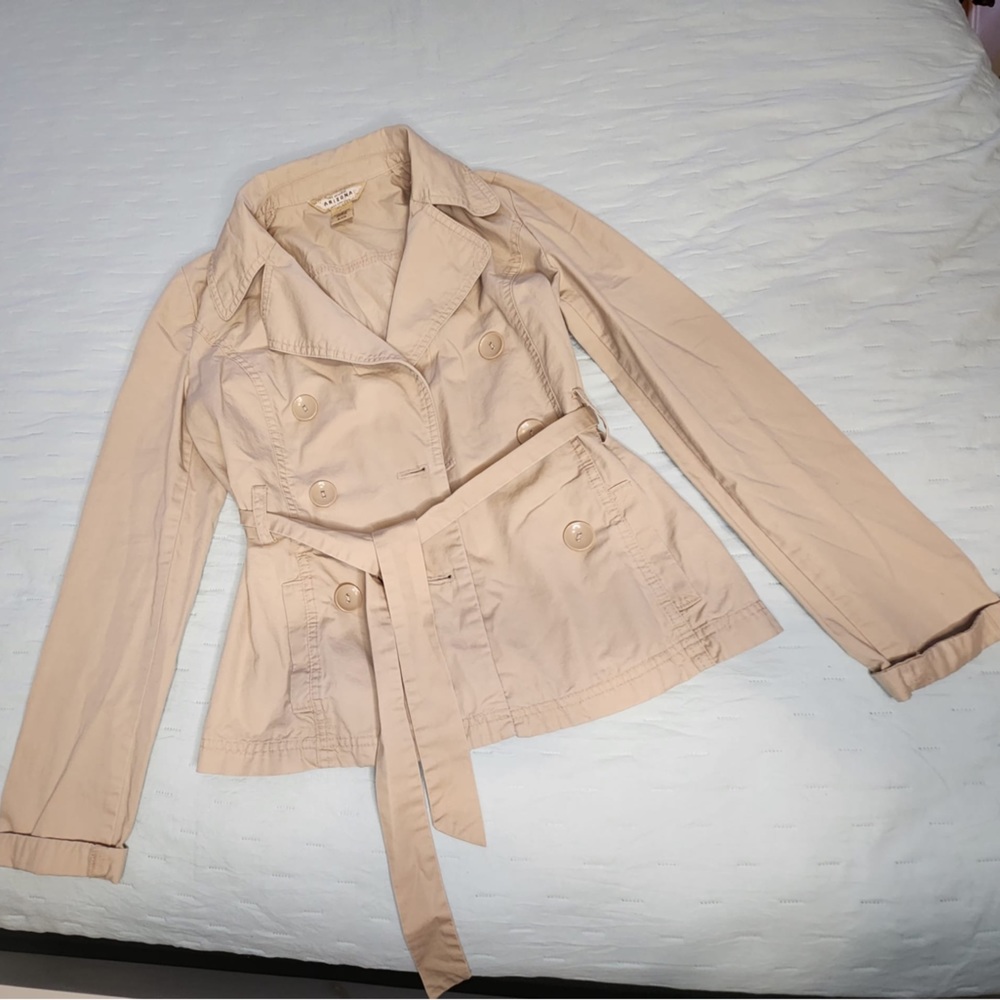 Khaki women’s jacket .  Size-small .In good condition.
